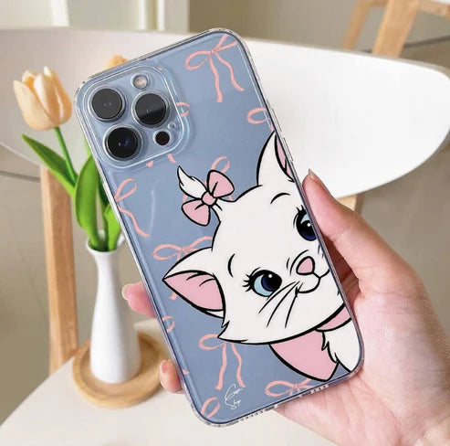 KittyCat Semi Transparent Printed Case