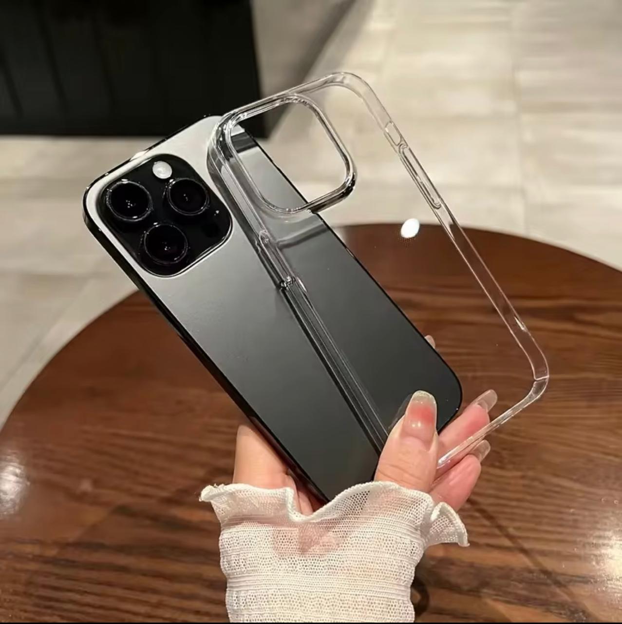 Crystal Clear Transparent iPhone Case