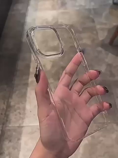 Crystal Clear Transparent iPhone Case