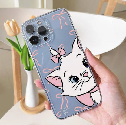 KittyCat Semi Transparent Printed Case